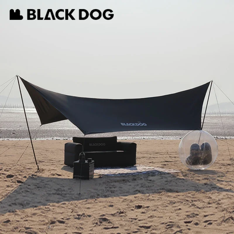 Outdoor Camping Dog Fence - BLACKDOG 5.5x2.9M خيمة مظلة كبيرة لـ