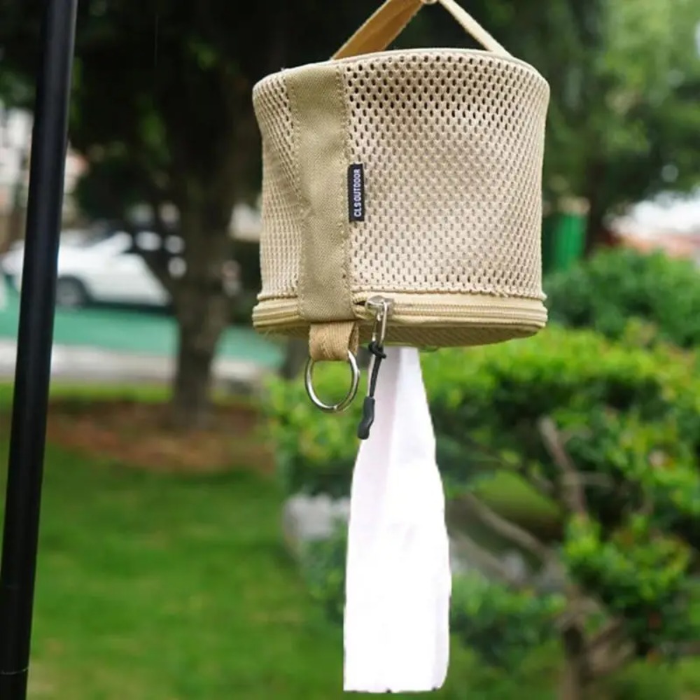 Outdoor Camping Bin - في الهواء الطلق التخييم الأنسجة حالة