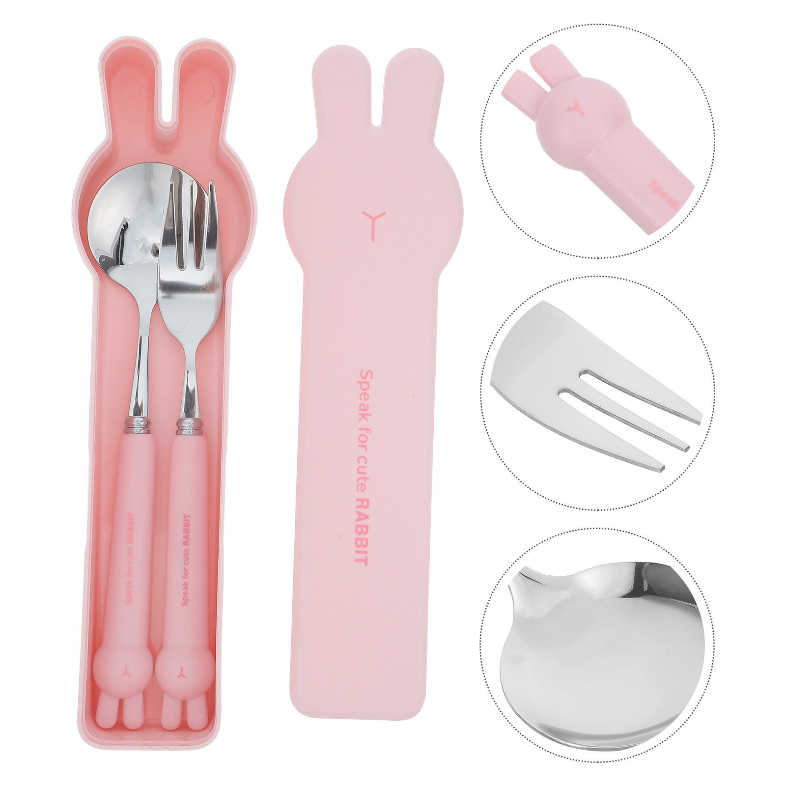 Camp Utensil Set - مجموعة أدوات مائدة من الفولاذ المقاوم