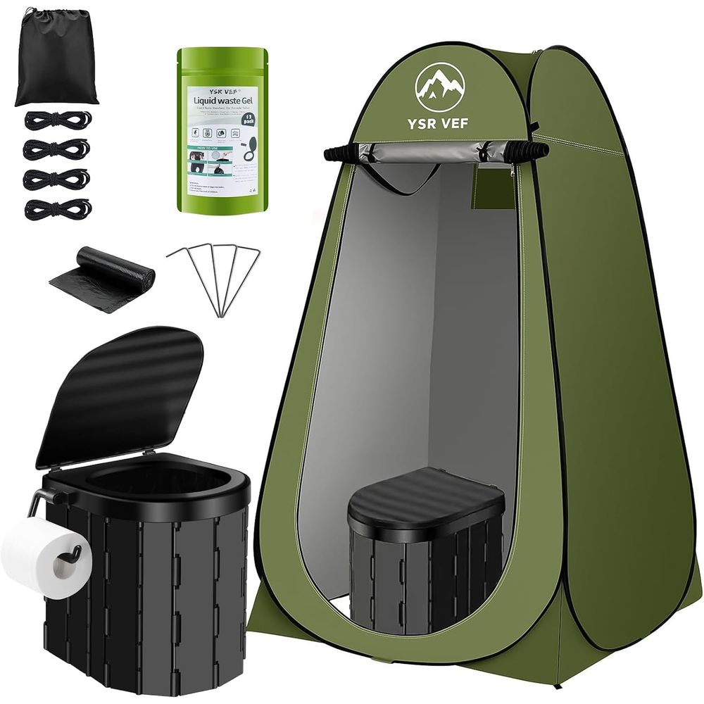 Outdoor Camp - طقم مرحاض متنقل، مرحاض للتخييم مع