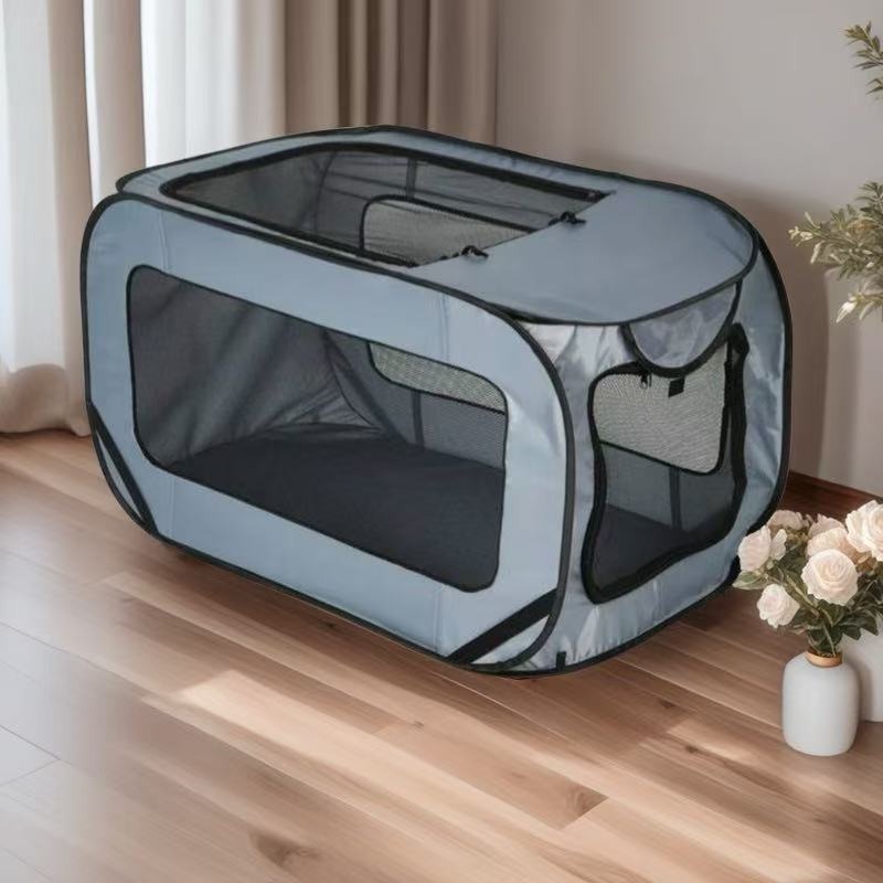 Outdoor Camping Dog Fence - خيمة محمولة للحيوانات الأليفة قابلة للطي،