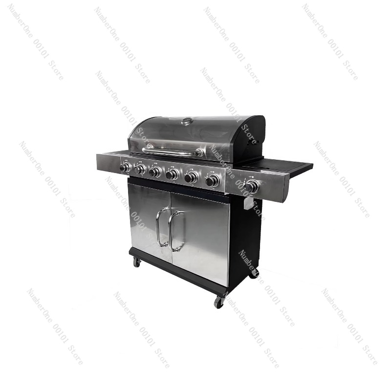Outdoor Gas Stove - شواية باربكيو خارجية من الفولاذ المقاوم
