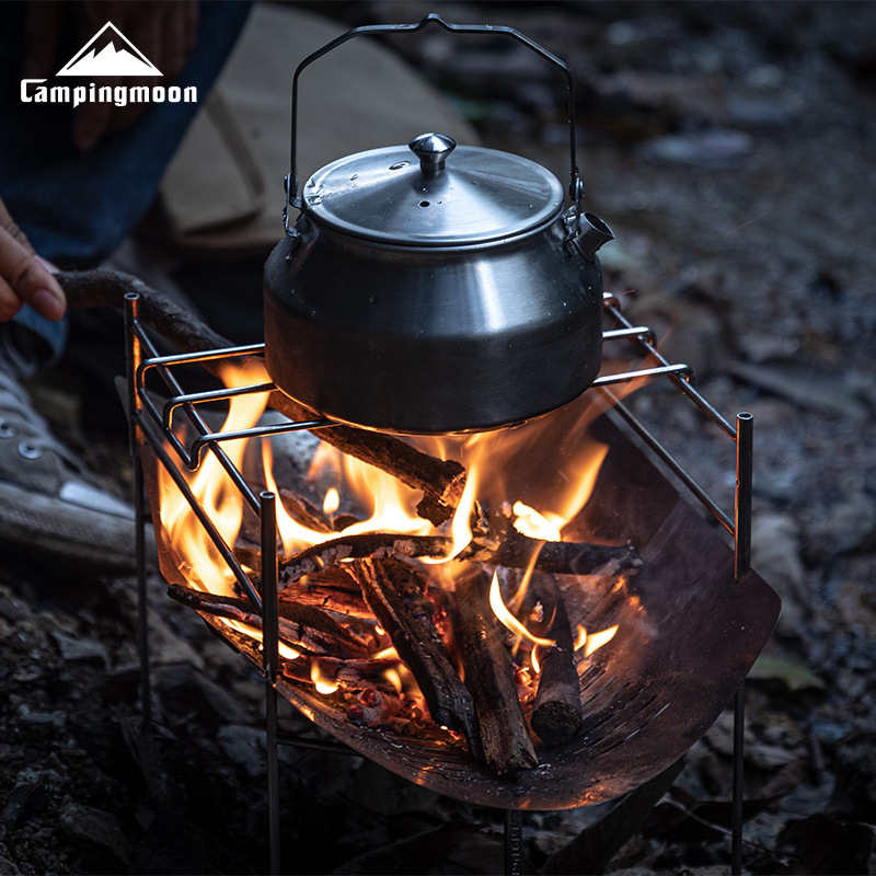 Outdoor Camping Solo - موقد CAMPINGMOON SOLO-A4 المحمول للتدفئة الخارجية،