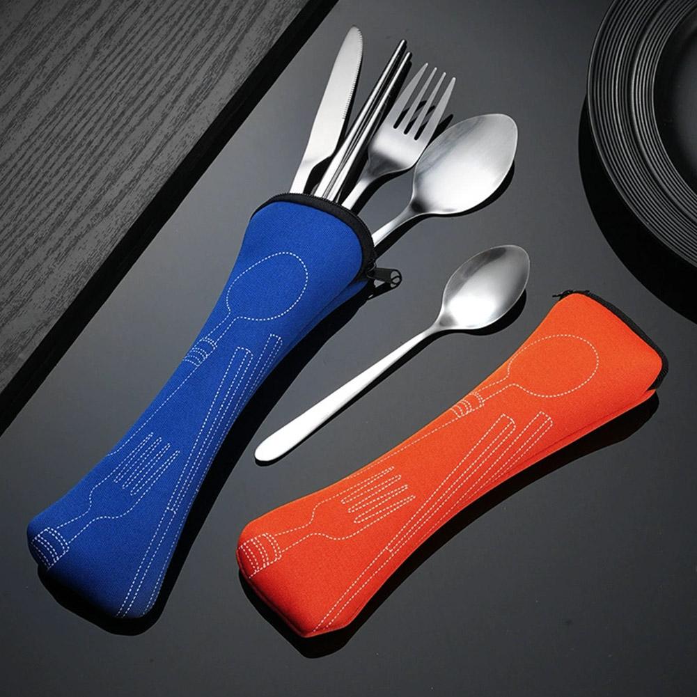 Camp Utensil Set - طقم أدوات مائدة للنزهات قابل للغسل
