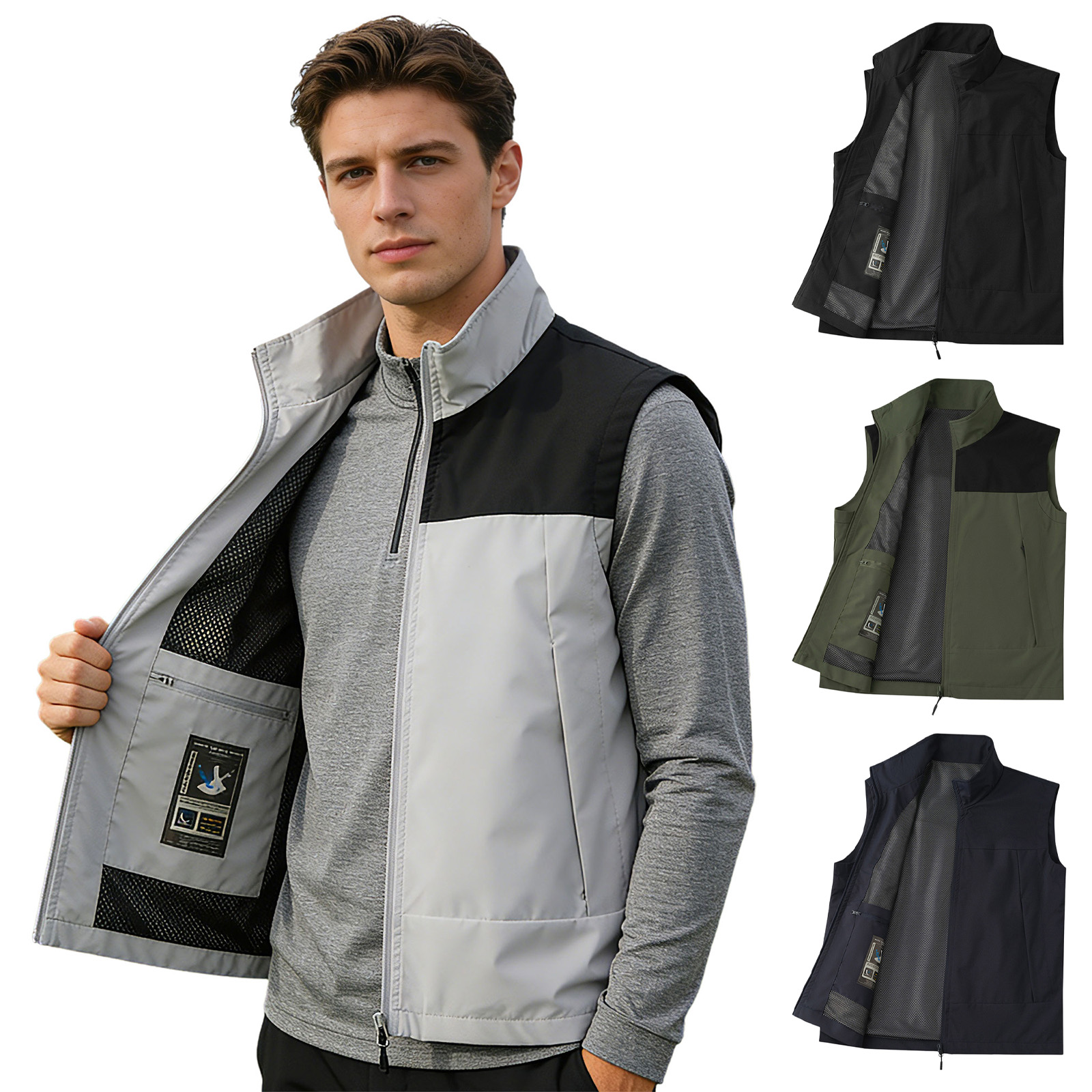 Outdoor Camping Winter - # سترة جولف للرجال مقاس M-5XL