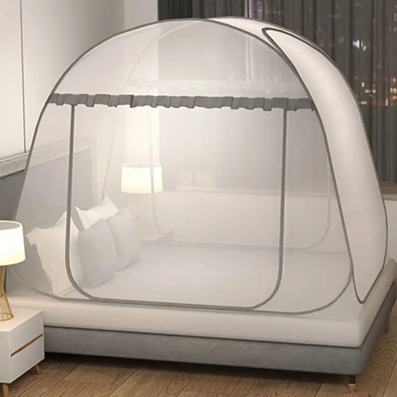 Outdoor Yurt Camping - Yurt Mosquito Net Portable Camping Tent