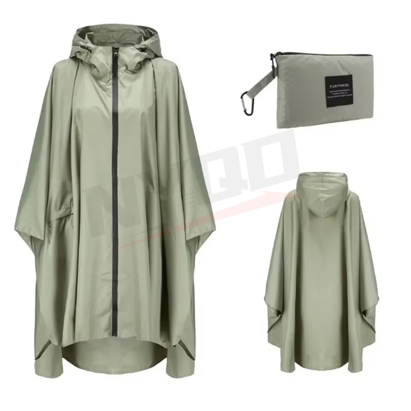 Camping Rain Poncho - النايلون دراجة نارية الكبار معطف واق