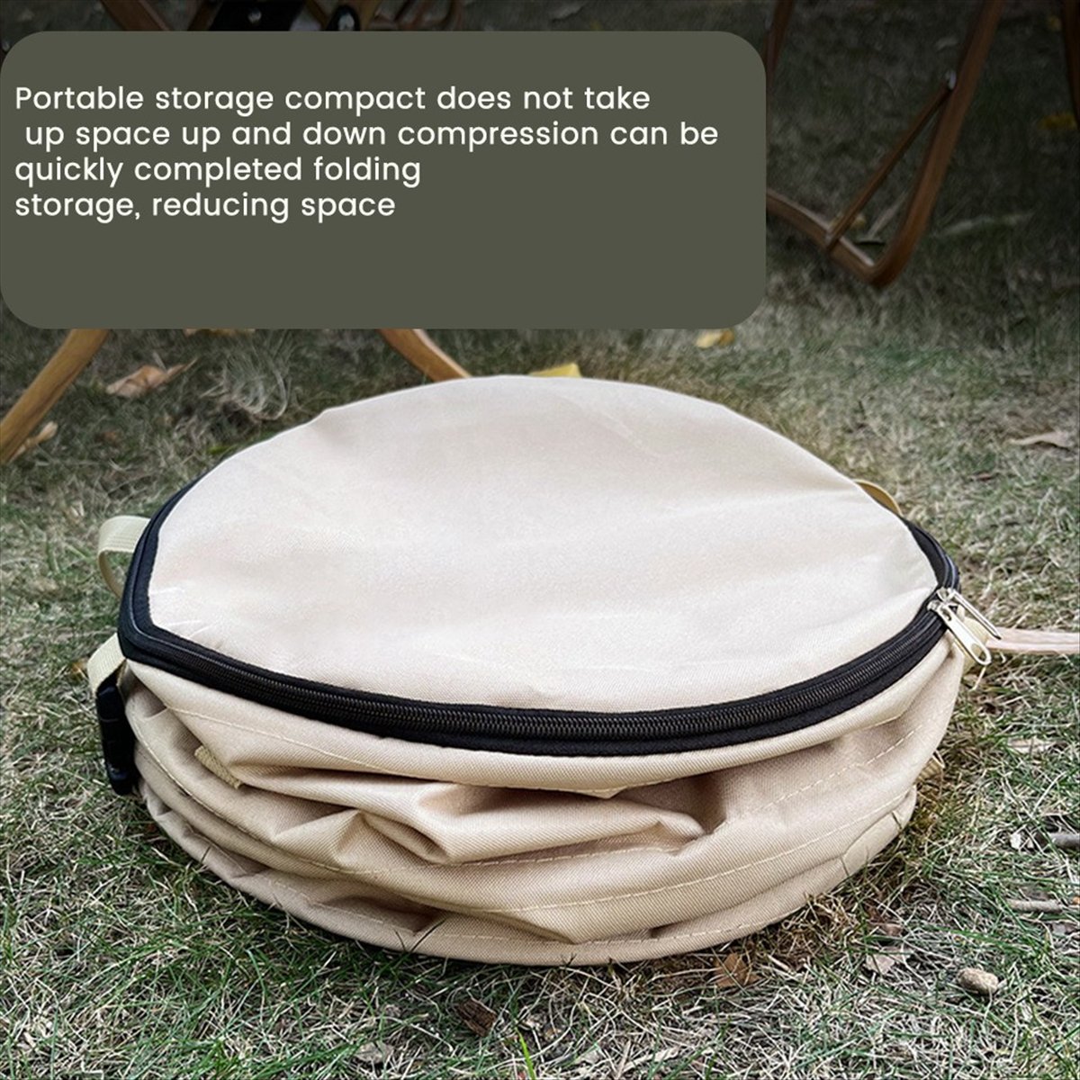 Outdoor Camping Bin - سلة قمامة قابلة للطي L79A للتخييم،