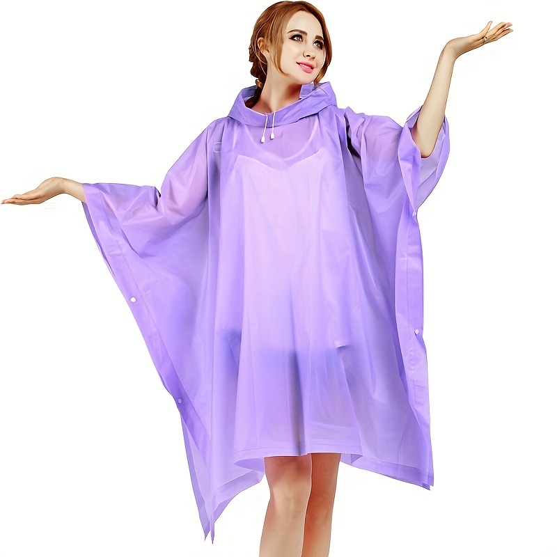 العباءات المطر للبالغين الحقيب - مراجعة Camping Rain Poncho وسعره