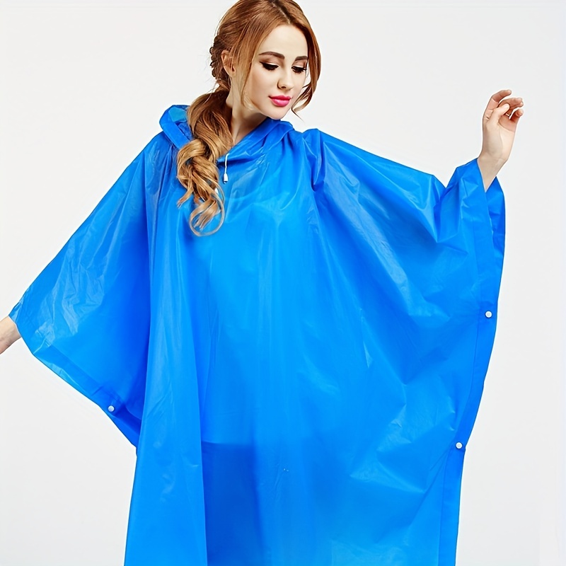 العباءات المطر للبالغين الحقيب - مراجعة Camping Rain Poncho وسعره