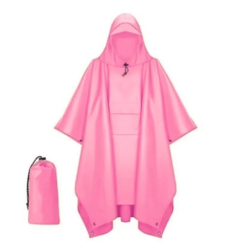 في الهواء الطلق 3 في 1 معطف وا - مراجعة Camping Rain Poncho وسعره