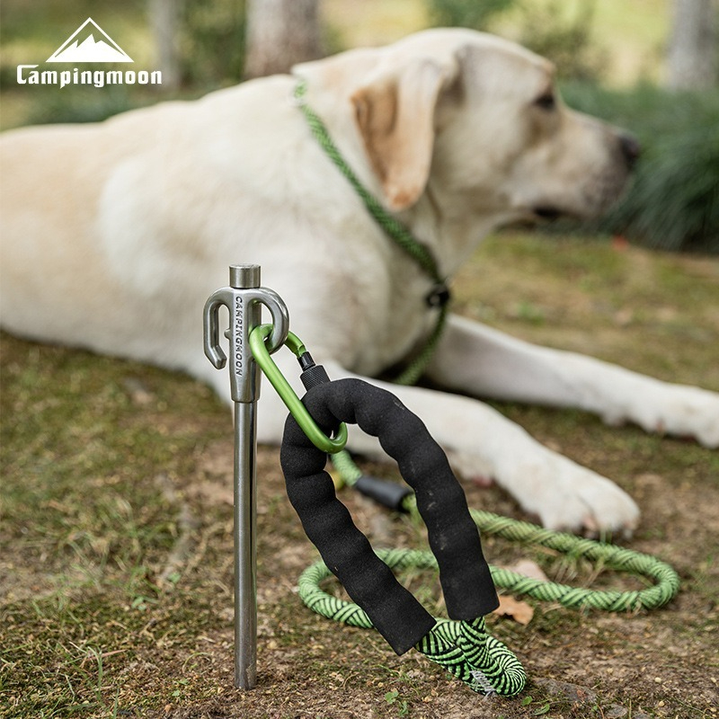 مسمار أرضي من الفولاذ المقاوم  - مراجعة Outdoor Camping Dog Fence وسعره