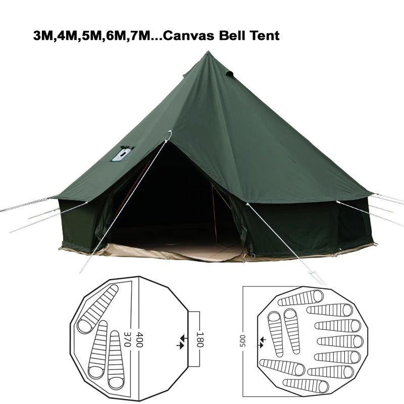 خيمة GSD الخارجية على شكل جرس  - مراجعة Outdoor Yurt Camping وسعره