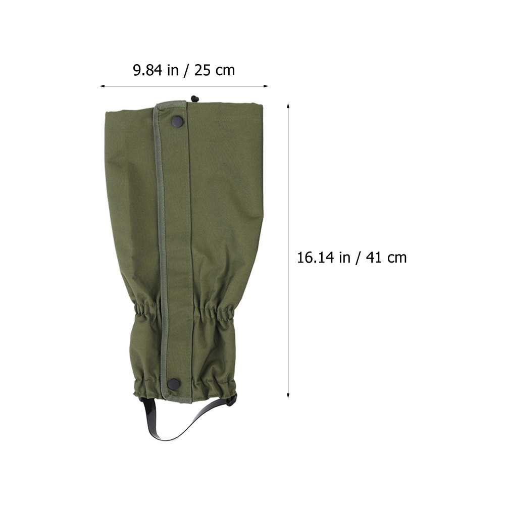 زوج واحد من واقيات الساق المقا - مراجعة Outdoor Camping Winter وسعره