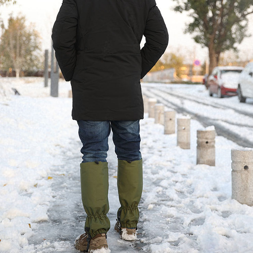 زوج واحد من واقيات الساق المقا - مراجعة Outdoor Camping Winter وسعره