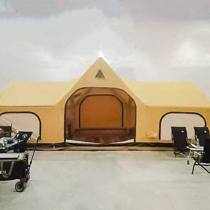 خيمة حفلات قابلة للنفخ بمساحة  - مراجعة Outdoor Camping Inflatable Tent وسعره
