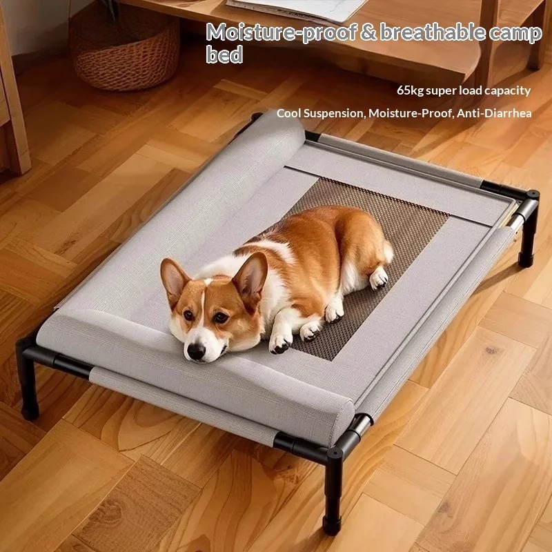 سرير كلاب مرتفع للاستخدام الدا - مراجعة Outdoor Camping Cot وسعره