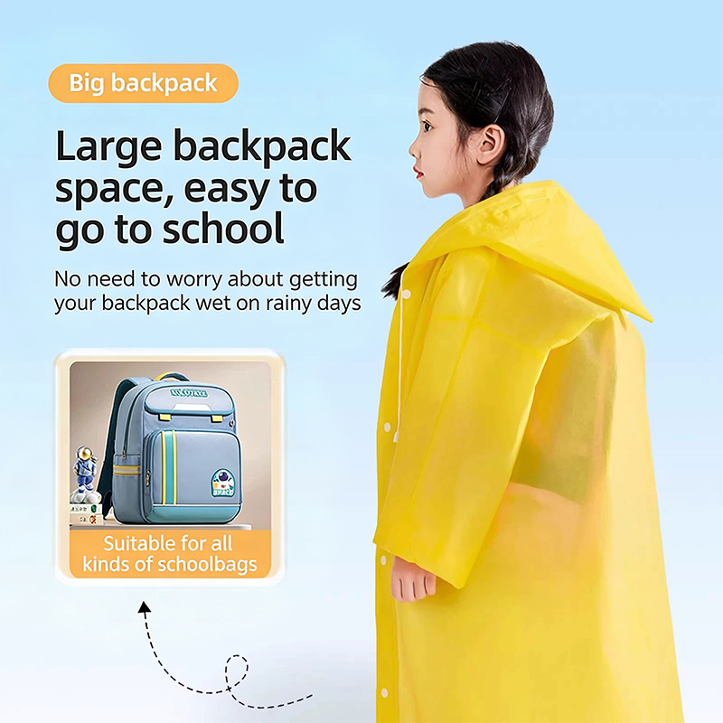 معطف مطر للأطفال يستخدم لمرة و - مراجعة Camping Rain Poncho وسعره