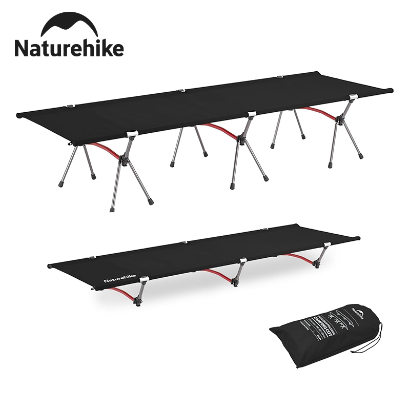 سرير تخييم قابل للطي من نيتشره - مراجعة Outdoor Camping Cot وسعره