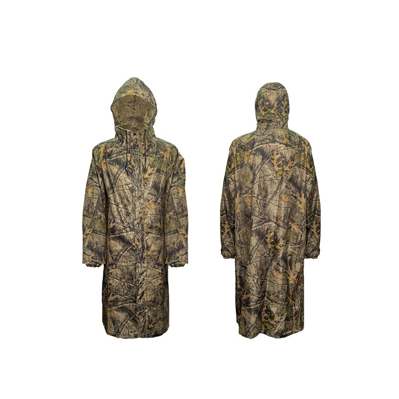 معطف واق من المطر طويل التمويه - مراجعة Camping Rain Poncho وسعره