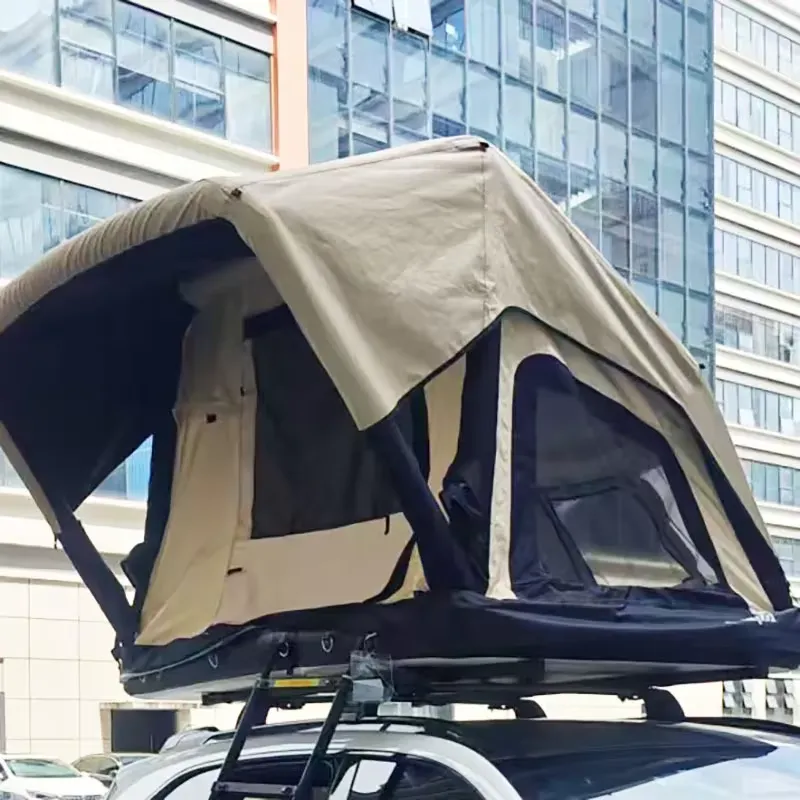 خيمة سقف قابلة للنفخ للاستخدام - مراجعة Outdoor Camping Inflatable Tent وسعره