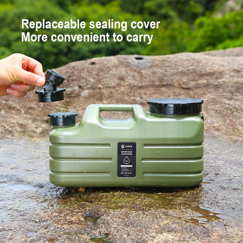 5/11L صندوق مياه خارجي سعة كبي - مراجعة Outdoor Camping Bin وسعره
