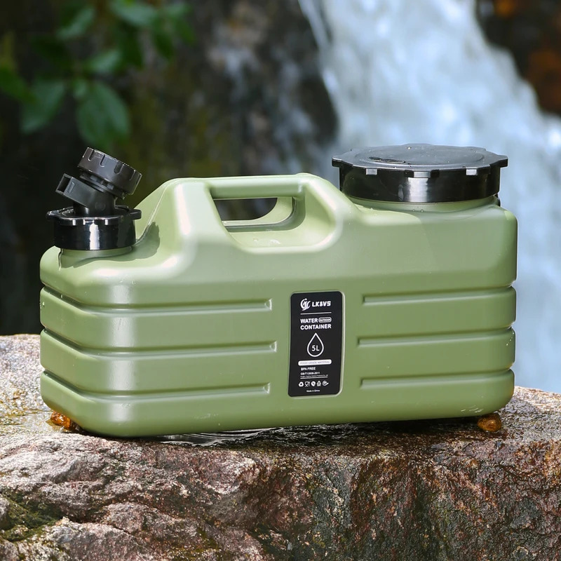 5/11L صندوق مياه خارجي سعة كبي - مراجعة Outdoor Camping Bin وسعره