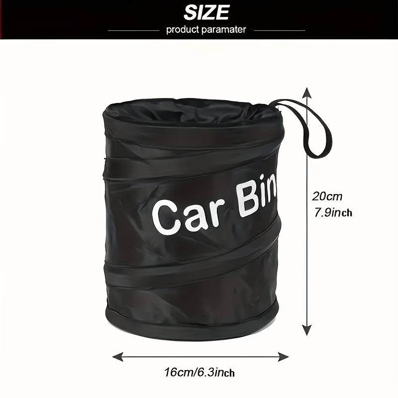 سلة مهملات قابلة للطي ومحمولة  - مراجعة Outdoor Camping Bin وسعره