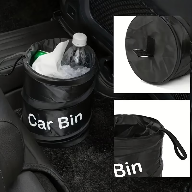 سلة مهملات قابلة للطي ومحمولة  - مراجعة Outdoor Camping Bin وسعره