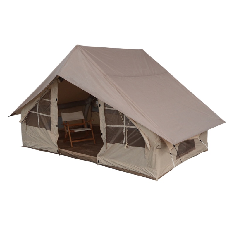 غطاء خيمة خارجي مقاوم للماء مت - مراجعة Outdoor Camping Inflatable Tent وسعره