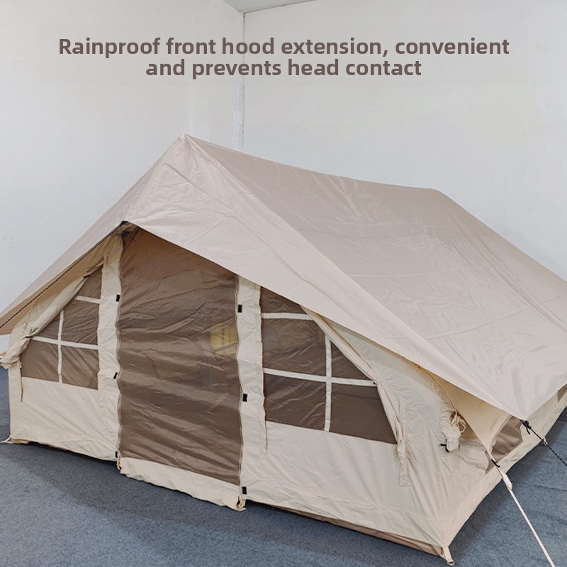 غطاء خيمة خارجي مقاوم للماء مت - مراجعة Outdoor Camping Inflatable Tent وسعره