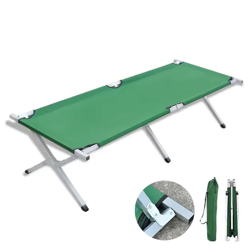 سرير إنقاذ محمول للطوارئ الخار - مراجعة Outdoor Camping Cot وسعره