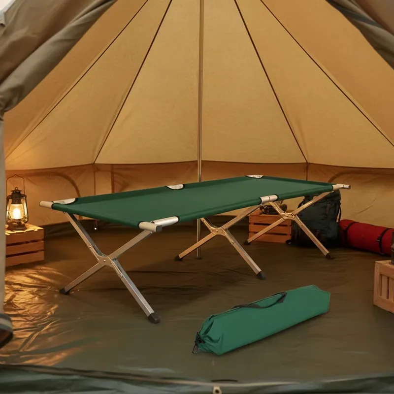 سرير إنقاذ محمول للطوارئ الخار - مراجعة Outdoor Camping Cot وسعره