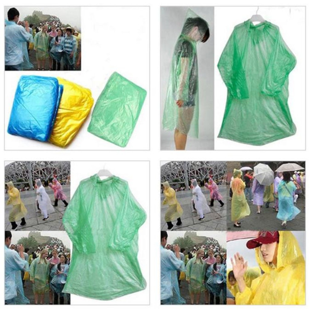 معطف واق من المطر للاستخدام مر - مراجعة Camping Rain Poncho وسعره