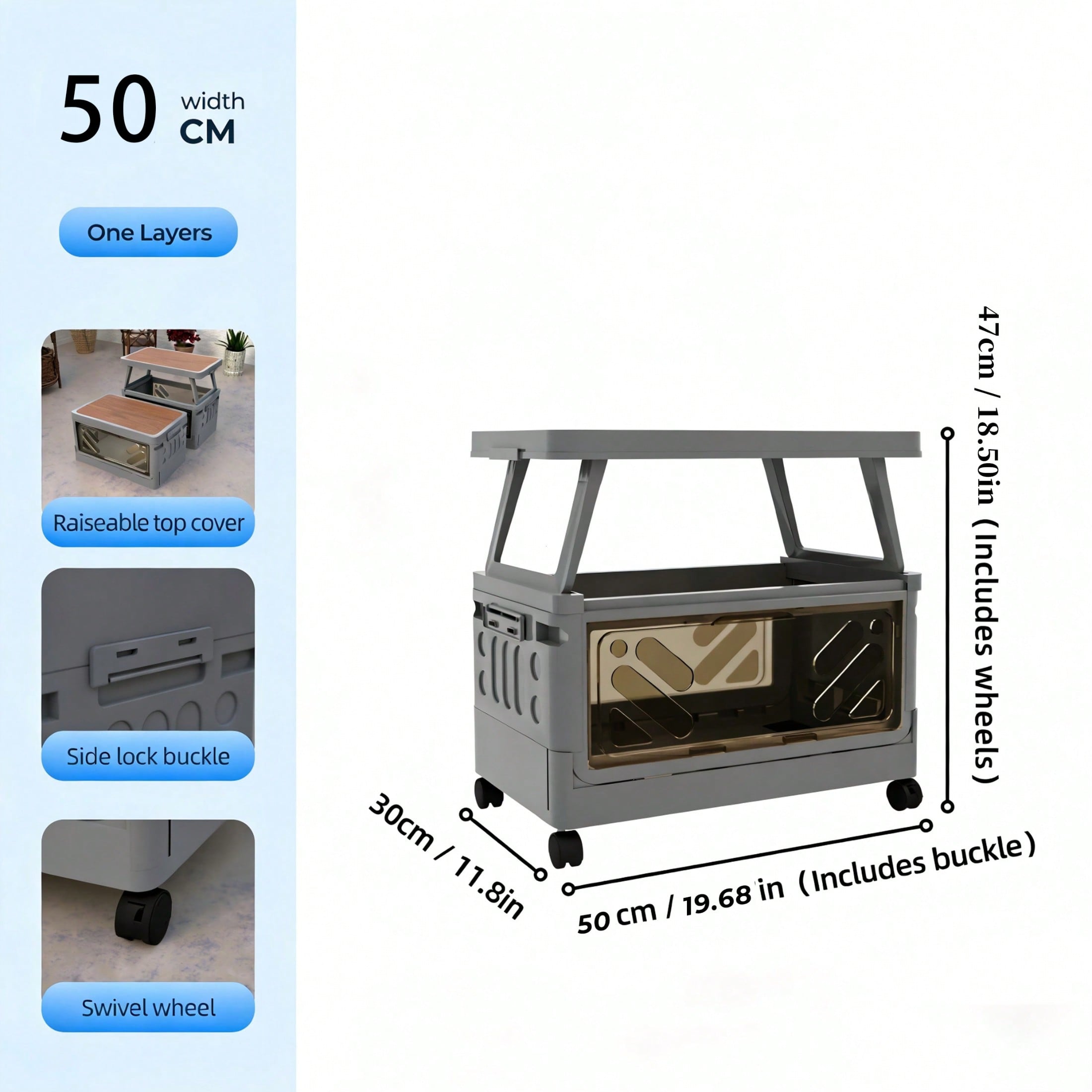 صندوق تخزين متعدد الوظائف للتخ - مراجعة Outdoor Camping Bin وسعره