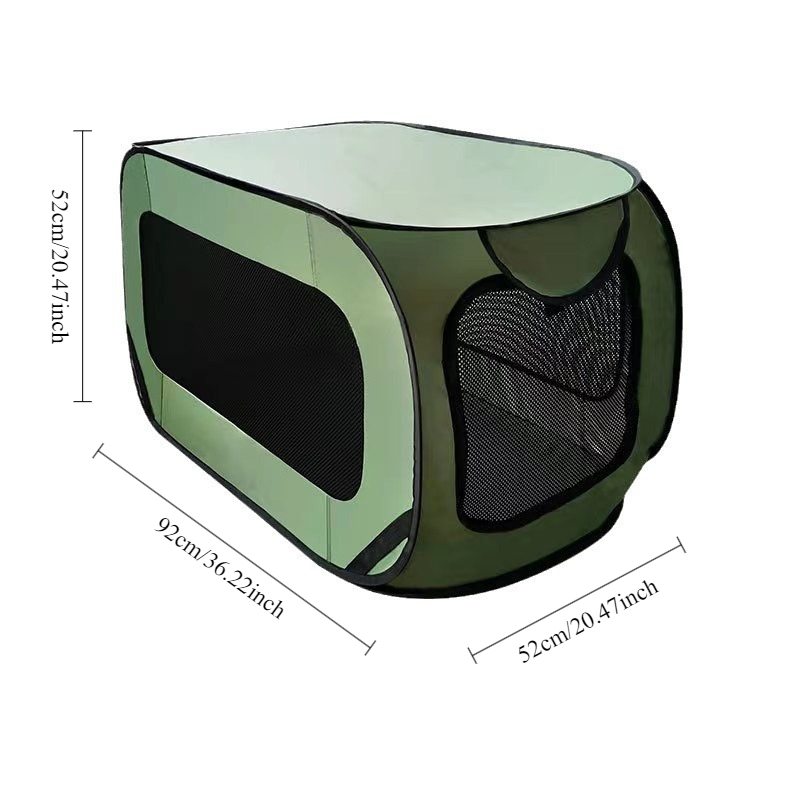 خيمة محمولة للحيوانات الأليفة  - مراجعة Outdoor Camping Dog Fence وسعره