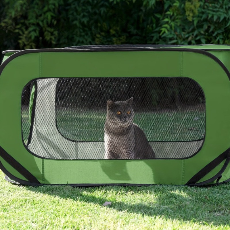 خيمة محمولة للحيوانات الأليفة  - مراجعة Outdoor Camping Dog Fence وسعره
