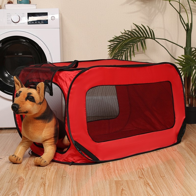 خيمة محمولة للحيوانات الأليفة  - مراجعة Outdoor Camping Dog Fence وسعره