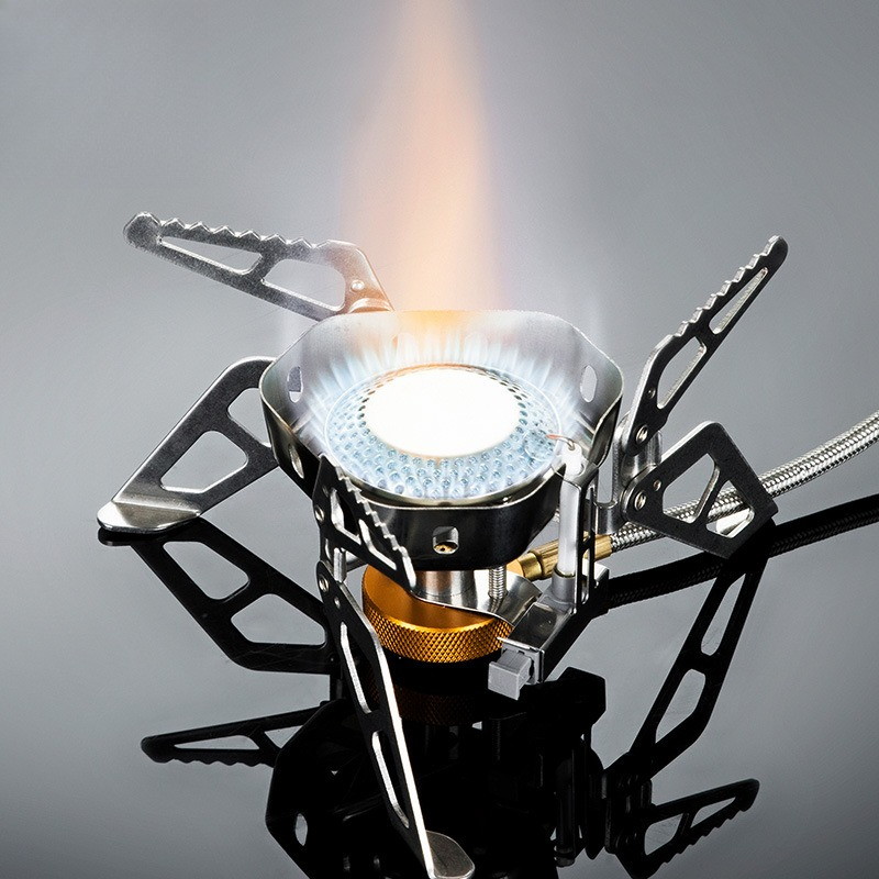 طقم موقد غاز محمول قابل للفصل  - مراجعة Outdoor Gas Stove وسعره