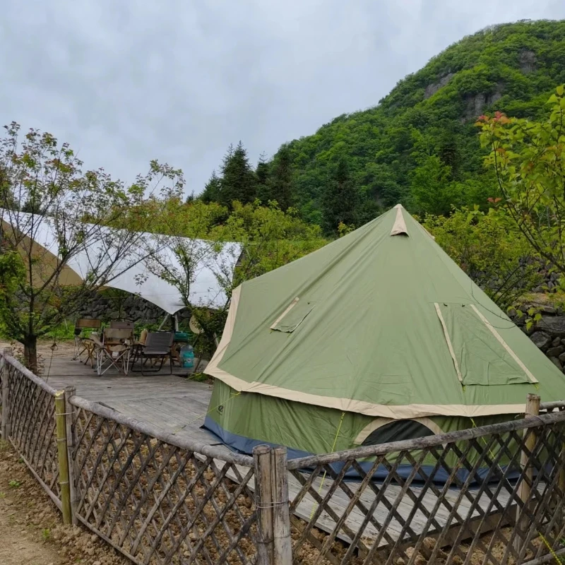 خيمة يورت منغولية متوفرة في ال - مراجعة Outdoor Yurt Camping وسعره