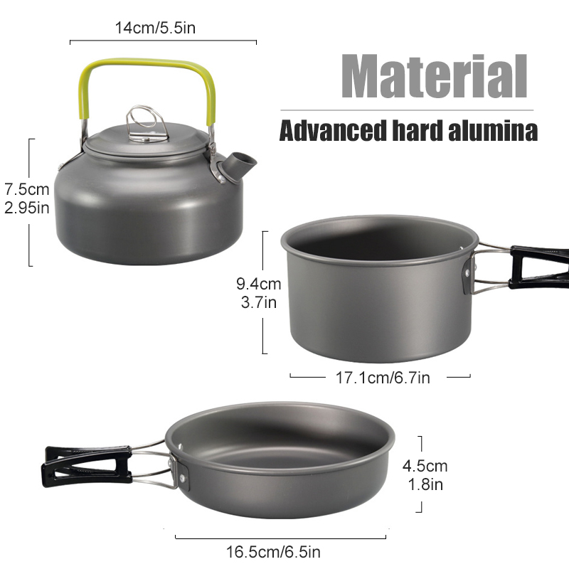 WESTTUNE التخييم طقم حلل استان - مراجعة Camp Utensil Set وسعره
