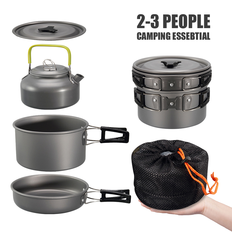 WESTTUNE التخييم طقم حلل استان - مراجعة Camp Utensil Set وسعره