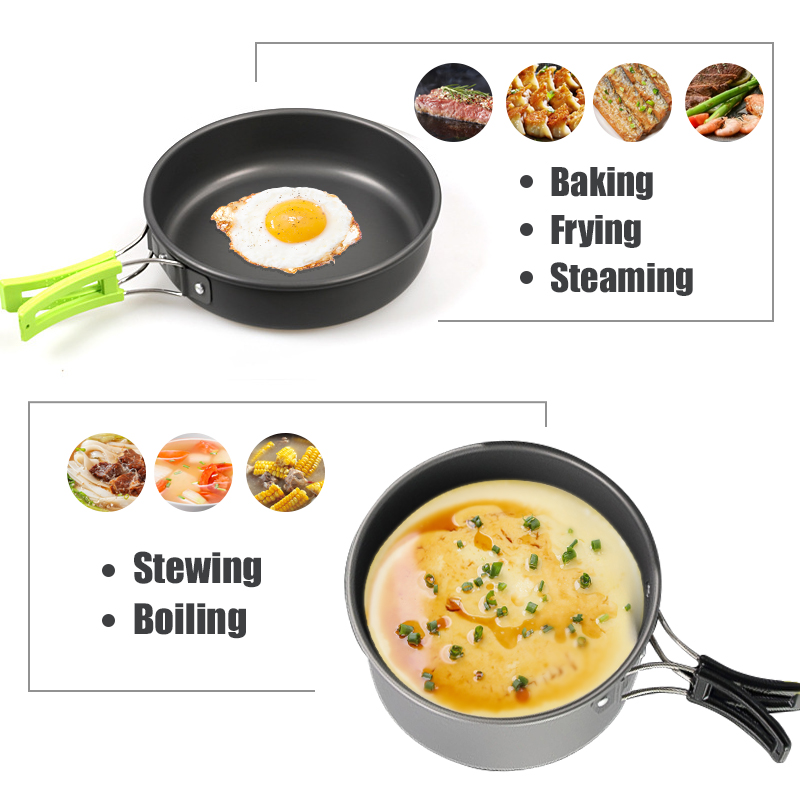 WESTTUNE التخييم طقم حلل استان - مراجعة Camp Utensil Set وسعره