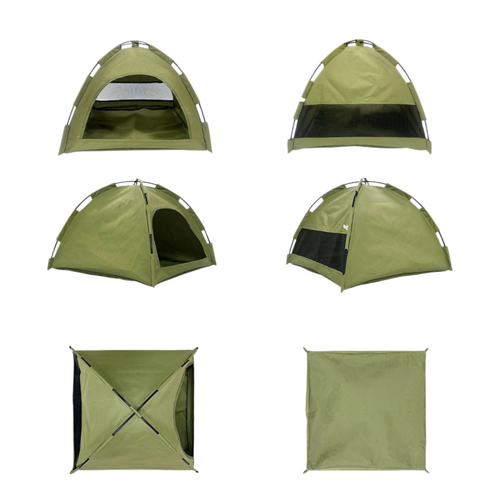 قفص خفيف الوزن قابل للطي للقطط - مراجعة Outdoor Camping Dog Fence وسعره