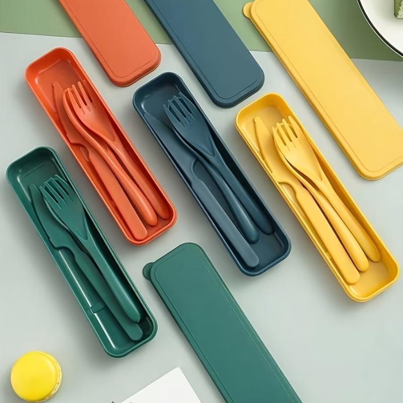 طقم أدوات مائدة من قش القمح يش - مراجعة Camp Utensil Set وسعره