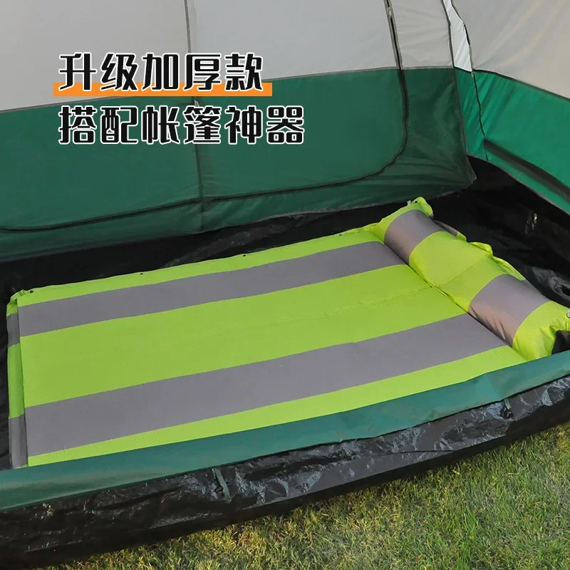 فراش هوائي سميك قابل للنفخ تلق - مراجعة Outdoor Camping Rental وسعره