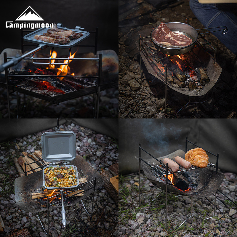 موقد CAMPINGMOON SOLO-A4 المحم - مراجعة Outdoor Camping Solo وسعره