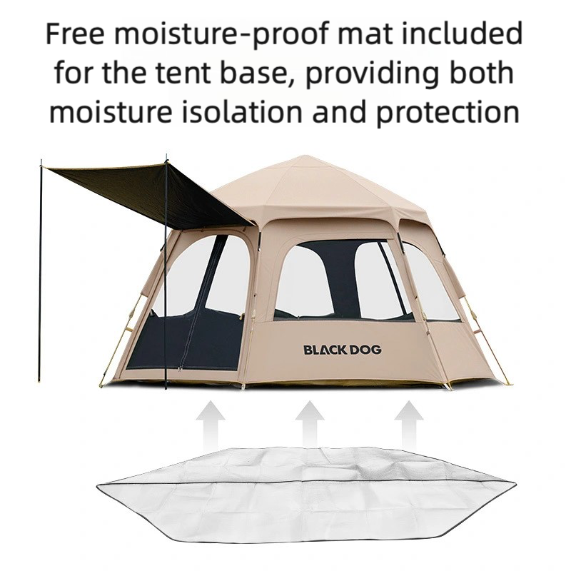خيمة بلاك دوج الخارجية سداسية  - مراجعة Outdoor Camping Dog Fence وسعره