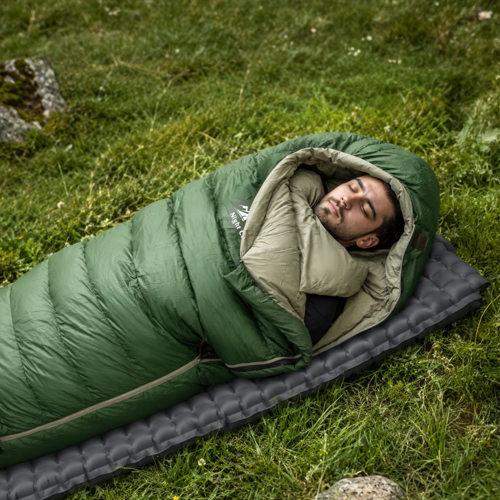 كيس نوم نايت كات: 600 وحدة حشو - مراجعة Outdoor Camp وسعره