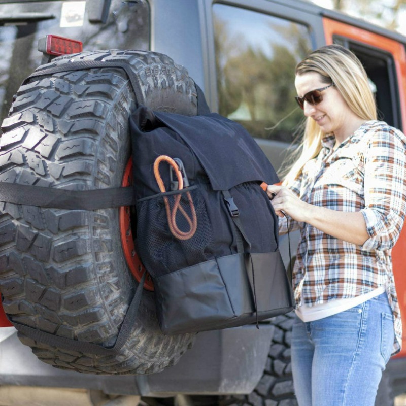 حقيبة قمامة لتخزين إطارات السي - مراجعة Outdoor Camping Bin وسعره